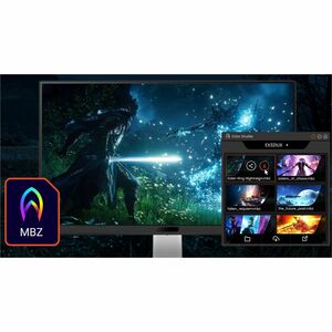 Monitor LED para juegos BenQ MOBIUZ EX271Q 27" (68.6cm) Clase WQHD - 16:9 - 27" (68.6cm) Viewable - Tecnología conmutación
