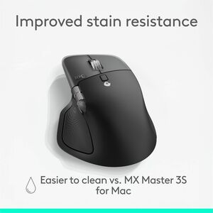 Logitech MX Master 4 for Mac, Ergonomic Bluetooth Mouse with Advanced Performance Haptic Feedback, Ultra-Fast Scrolling, U