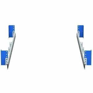 Rack Solutions 1U Rack Sliding Rail for Server - TAA Compliant - Galvanized Steel - 1 Year Warranty
