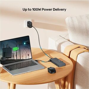 13-in-2 Universal KVM Docking Station (USB-C 10Gbps + USB-A 10 Gbps + 2 USB-A 5Gbps + USB-C 5Gbps + 2 HDMI + DP 4K 60Hz wi