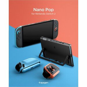 Spigen Nano Pop Case for Nintendo Gaming Console - Black - Polycarbonate (PC)
