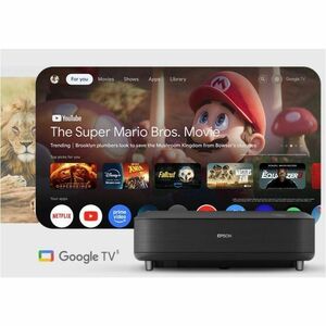 Epson Lifestudio Grand Ultra Short Throw Laser Projector - 16:9 - Tabletop - Black - High Dynamic Range (HDR) - 1920 x 108