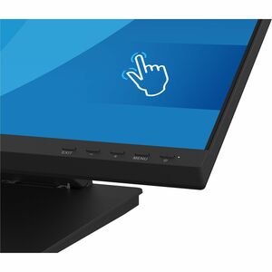 iiyama ProLite 23.8" (60.5 cm) InCell PCAP 10 Punkte Touchscreen mit IPS-Panel-Technologie, Anti-Glare-Beschichtung und ei