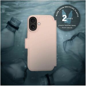 dbramante1928 ApS Lynge Carrying Case (Wallet) Apple iPhone 17 Smartphone - Pink Sand - Stain Resistant - Leather Body - 1