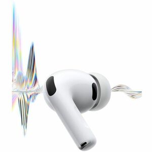 Apple AirPods Pro 3 - Siri - Stereo - True Wireless - Bluetooth - Earbud - Binaural - In-ear - Noise Cancelling Microphone