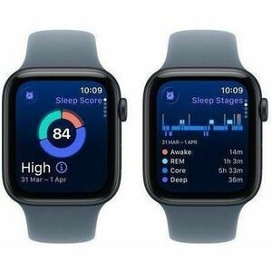 Apple Watch SE 3 - 44 mm - 38 mm - Optical Heart Rate Sensor, Temperature Sensor, Digital Compass, Altimeter, Acceleromete