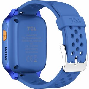 TCL MOVETIME MT46X Smartwatch - Kinder - Blau Body Color - Wireless LAN - 4G - Kamera, Push-Benachrichtigung, SMS, Alarm, 