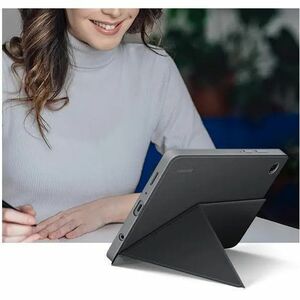 Samsung Book Cover Carrying Case (Book Fold) Samsung Galaxy Tab A11 Tablet - Black