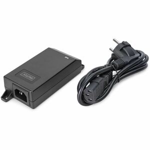 Assmann PoE+-Injektor - 120 V AC, 230 V AC Eingang - 1 x RJ-45 Eingangsport(s) - 1 x RJ-45 Ausgangsport(s) - 30 W - Schwarz