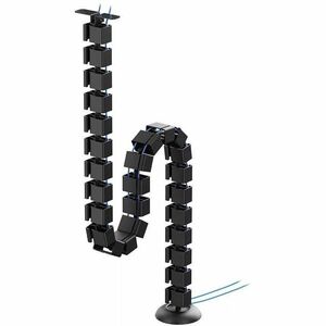 Neomounts Cable Organizer - Black - Cable Management Spine - Plastic