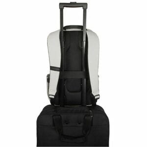 Targus Terra EcoSmart TBB66004GL 便携包 (背包) 用于 38.1 cm (15") 到 40.6 cm (16") 笔记本电脑 - 灰 - 防水外壳 - 塑料 Body - 肩带, 推车带, 手柄 - 425 