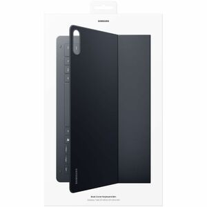 Housse/Clavier Samsung Book Cover - Porte-livres Style Samsung Tablette - Noir - Microfibre Matériau intérieur - 326,9 mm 