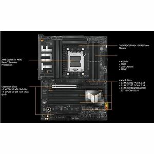 TUF GAMING X870E-PLUS WIFI7//SOCKET AM5 X870 MB