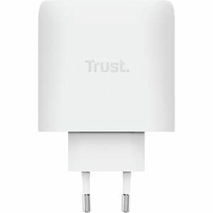Adaptateur secteur Trust Maxo - 65 W - Adaptateur universel - 1 USB Type-C - Pour Smartphone, Ordinateur Portable, Tablett