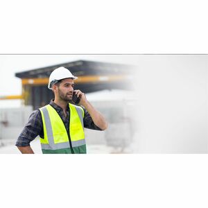 AX86R Ruggedized WiFi Phone. 2.4in 240x320 TFT color screen. IP67-rated waterproof and dust-proof drop-proof up to 1.8 met