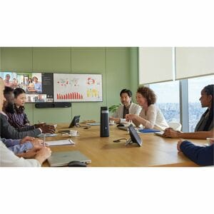 Poly Studio V72 Video Conference Equipment - Large Room Size Supported - White - TAA Compliant - For Video Conferencing, M