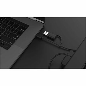 j5create JVCU435 Webcam - 8 Megapixel - 30 fps - Black, Silver - USB 2.0 Type A - 1 Each - 4K - 3840 x 2160 Video - CMOS S