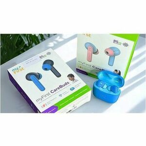 myFirst CareBuds Earset - Stereo - True Wireless - Earbud - Binaural - In-ear - Noise Cancelling Microphone