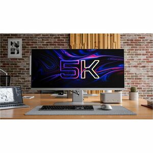 ALOGIC Edge 40" Ultrawide WQHD LCD Monitor with 90W PD, Silver, HDMI cable, USB-C cable, Power Adaptor