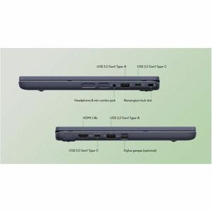 Notebook ASUS Chromebook 11.6 pulgadas HD (1360 x 768) Intel N150-Chrome OS-RAM 8GB- 64GB eMMC-Color Mineral Grey-1 año de