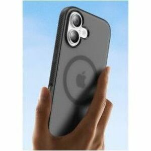 Belkin SheerForce Case for Apple iPhone 17 Smartphone - Textured Bumper - Black - Soft-touch, Translucent - Bump Resistant