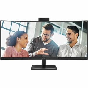 AOC E4 CU34E4CW. Display diagonal: 86.4 cm (34"), Display resolution: 3440 x 1440 pixels, HD type: UltraWide Quad HD, Disp