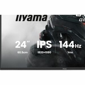 Moniteur de jeu LCD iiyama G-MASTER Black Hawk GB2441HSU-B1 24" Class Full HD - 16:9 - Noir mat - 60,5 cm (23,8") Viewable