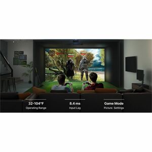 BenQ AH700ST 3D Short Throw DLP Projector - 16:9 - High Dynamic Range (HDR) - Front - 1080p - 20000 Hour Normal Mode - 3,0