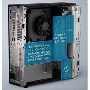 Asus ExpertCenter D5 D501SER-5145001940 Desktop Computer - Intel Core i5 14th Gen i5-14500 - 8 GB - 512 GB PCI Express NVM