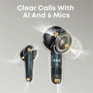 soundcore P41i True Wireless Earbud Stereo Earset - Black - Binaural - In-ear - Bluetooth - Noise Canceling