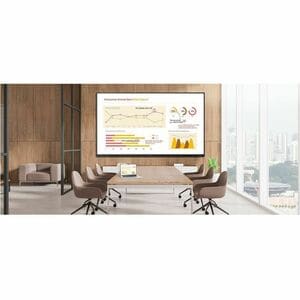 LG CreateBoard 75TR3BQ-B 1905 mm 4K UHD LCD Collaboration Display - Touchscreen - 16:9 Aspect Ratio - 3840 x 2160 - Direct