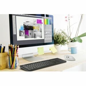 Kensington Pro Fit™ Ergo TB450 Trackball - Optical - Wireless - Bluetooth/Radio Frequency - 2.40 GHz - White - USB - 1600 