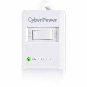 CyberPower CSP604UCW Home Office Surge Protector with 1500 J Surge Suppression - Clamping Voltage 800V, 4 ft Cord, NEMA 5-