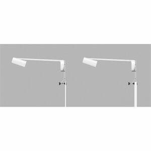 Heckler Design Mounting Bracket for Whiteboard Camera - White - Powder Coated Steel