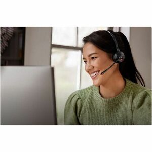 Jabra Evolve2 65 Headset - Microsoft Teams Certification - Stereo - Wireless - Bluetooth - 98.4 ft - On-ear, Over-the-head