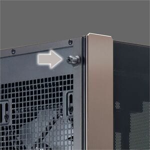 In Win DLITE IW-CS-DLITEBRO-4XM120 Computer Case - ATX Motherboard Supported - Mid-tower - Mesh, SPCC, Tempered Glass, Alu