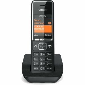 Gigaset Comfort 550 DUO DECT Cordless Phone - Black - 2 Simultaneous Calls - Hearing Aid Compatible