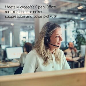 EPOS IMPACT Wireless Over-the-head, On-ear Stereo Headset - Black - Microsoft Teams Certification - Binaural - Supra-aural