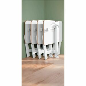 Leitz ERGO Sit-stand Desk - 1 Legs - Height Adjustable - 460 mm Table Top Width x 650 mm Table Top Depth - 1090 mm Height 