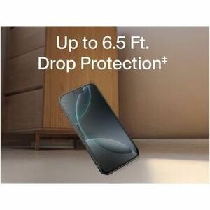 Belkin ScreenForce InvisiGlass Privacy Filter Screen Protector for iPhone Air - For OLED iPhone Air - Drop Resistant, Impa