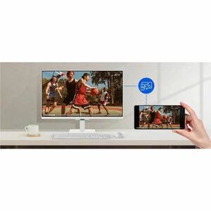 Samsung S27FM501EE 27" Class Full HD Smart LCD Monitor - 16:9 - Warm White - 27" Viewable - In-plane Switching (IPS) Techn