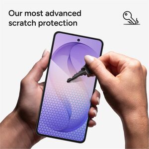 invisibleSHIELD Glass XTR5 Tempered Glass, Graphene Screen Protector for Samsung Galaxy S26 - For AMOLED Smartphone - Blue