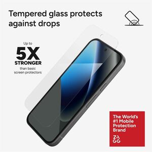 invisibleSHIELD Glass Elite Aluminosilicate Glass, Tempered Glass Screen Protector for Google Pixel 10a - For P-OLED Smart