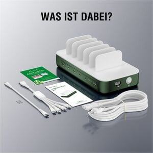 4smarts Team 100 W Ladestation - 100 W - 5 V Gleichstrom, 9 V DC, 12 V Gleichstrom - 3 A