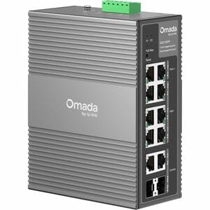 Omada IES210GPP 10 Ports Manageable Ethernet Switch - Gigabit Ethernet - 1000Base-T, 1000Base-X - 2 Layer Supported - 240 