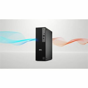 Dell Pro Slim QCS1255 Desktop Computer - AMD Ryzen 5 PRO 8500G - 16 GB - 512 GB PCI Express NVMe 4.0 SSD - Slim PC - Stand