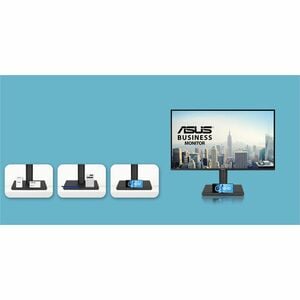 Asus VA27AQSE 27" Class WQHD LED Monitor - 16:9 - Black - 68.6 cm (27") Viewable - In-plane Switching (IPS) Technology - L