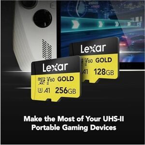 Lexar Professional 256 GB UHS-II (U3) V60 microSDXC - 280 MB/s Read - 180 MB/s Write - 10 Year Warranty
