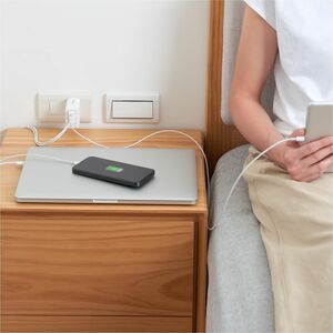 Adata 65W GaN USB Charger - 65 W - 120 V AC, 230 V AC Input - 5 V DC, 9 V DC, 12 V DC, 15 V DC, 20 V DC Output - 3.25 A - 