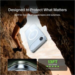 Belkin SheerForce Clear Series Case for iPhone Air - For Apple iPhone Air Smartphone - Clear - Yellowing Resistant, Scratc